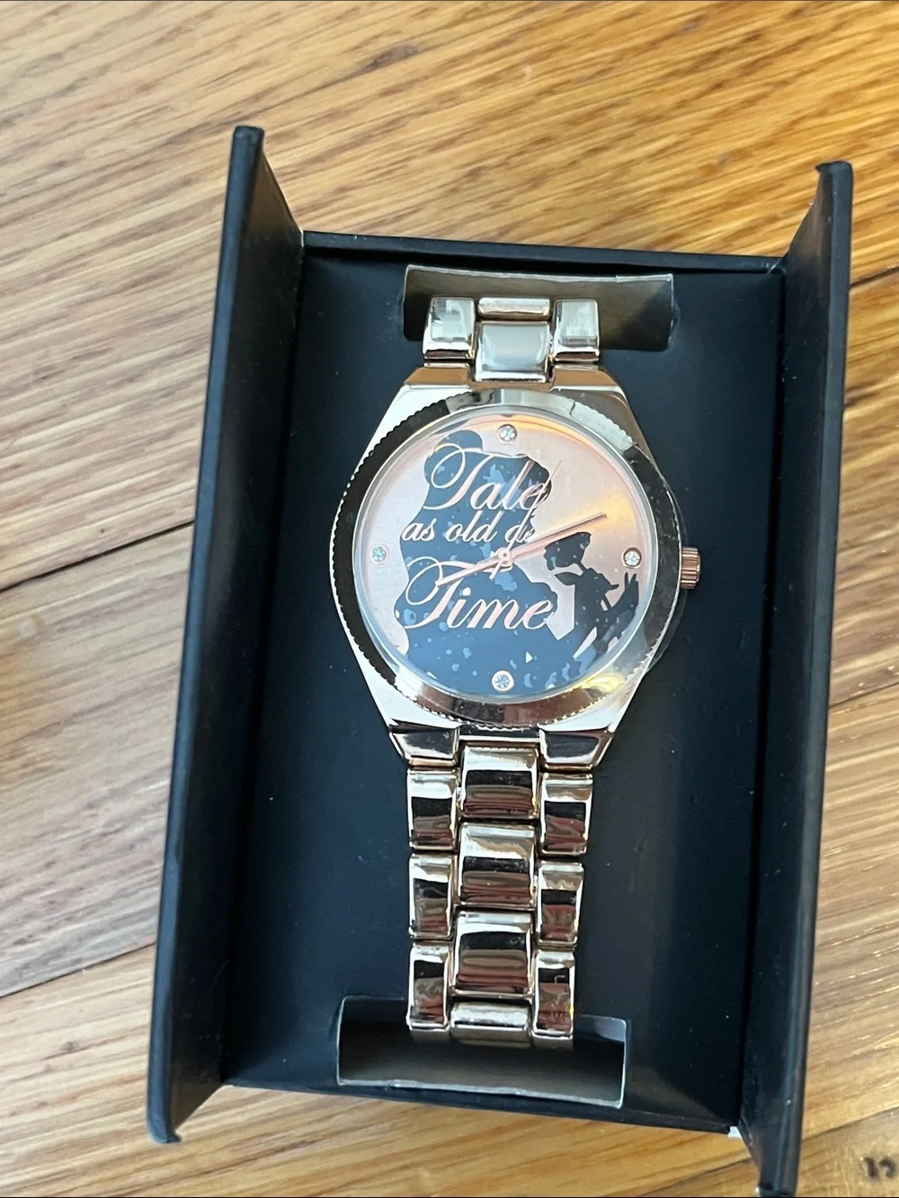 Rose Gold-Colored Beauty & The Beast Watch - NIB